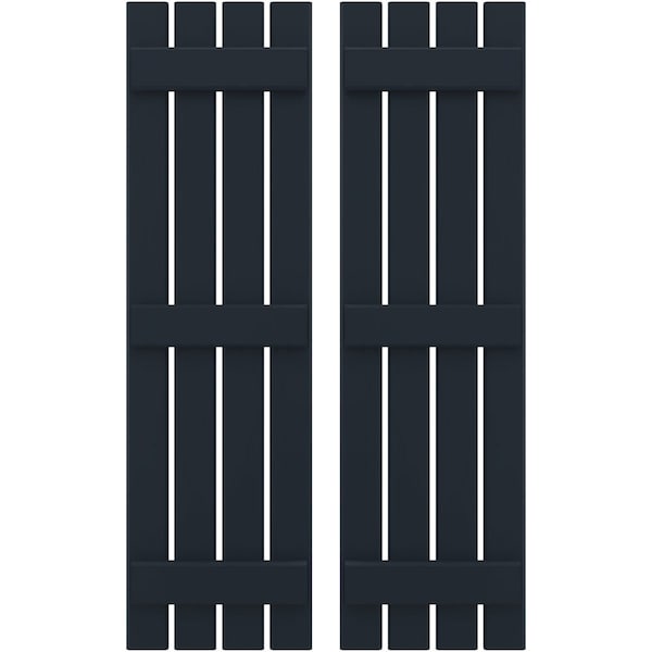 Ekena Millwork Americraft 4-Board, 3 Batten Exterior Real Wood Spaced Board-n-Batten Shutters, ARW401SB415X83OBH, PR ARW401SB415X83OBH - main